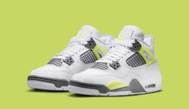Air Jordan 4 GS "Light Lemon Twist" HJ5990-100